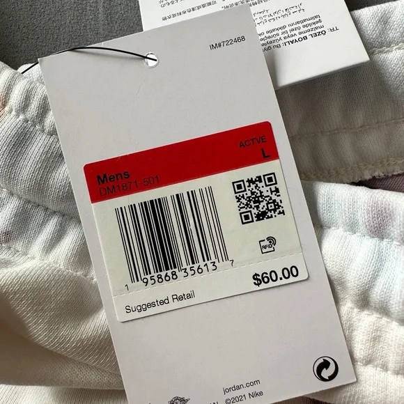 Air Jordan All over print Tie Dye shorts - Picture 5 of 5